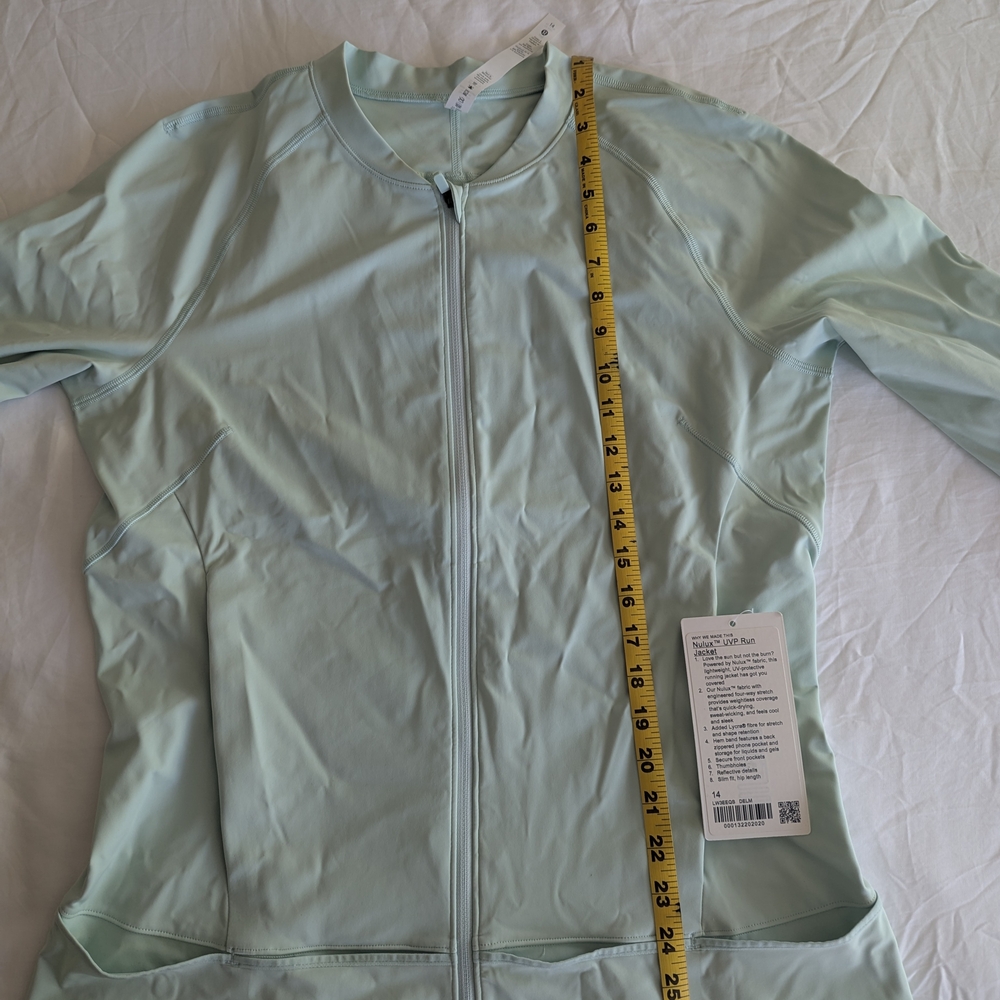 Lululemon Athletica Blue Bomber Jacket